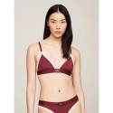 Dámská podprsenka UW0UW04750 VLP vínová - Tommy Hilfiger