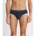 Pánské slipy 2Pack 111733 4R720 tm. modré - Emporio Armani