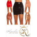 Dámská mini sukně 94891 červená - Koucla