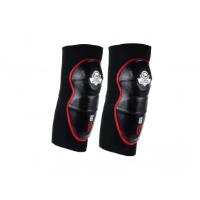 SPORT Chrániče kolen DBX-EG 0000941372 Černá s červenou - BUSHIDO