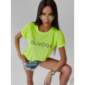 Dámské tričko 277745 neonově limetkové - Ola Voga