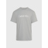 Pánské tričko na spaní 000NM2264E 5JX šedé - Calvin Klein