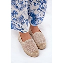 Dámské espadrilky 17392 béžové - Vincenza