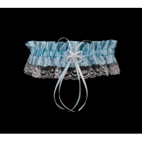 Podvazek PW-30 bílomodrá - Julimex