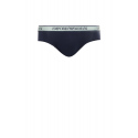 Pánské slipy 3Pack 112132 4R717 tm. modré se zelenou - Emporio Armani