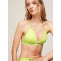 Dámská plavková podprsenka UW0UW04109 LT3 neon. žlutá - Tommy Hilfiger