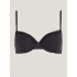 Dámská podprsenka TONAL LACE DEMI-CUP BRA UW0UW04546 BDS černá - Tommy Hilfiger