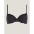Dámská podprsenka TONAL LACE DEMI-CUP BRA UW0UW04546 BDS černá - Tommy Hilfiger