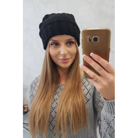 Dámská čepice Danuta K331 černá - Oliwia