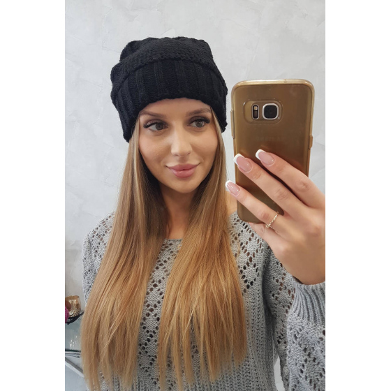 Dámská čepice Danuta K331 černá - Oliwia
