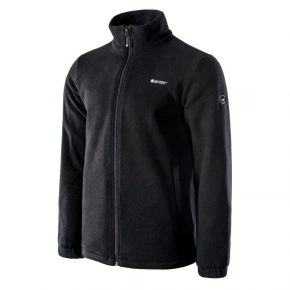 Pánská mikina fleece Ferns M 92800289080 černý - Hi-tec