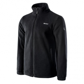 Pánská mikina fleece Ferns M 92800289080 černý - Hi-tec