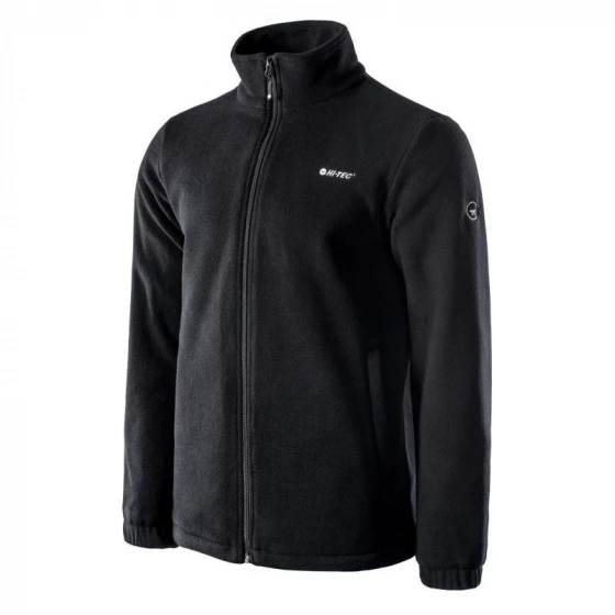 Pánská mikina fleece Ferns M 92800289080 černý - Hi-tec