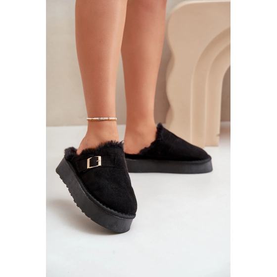 Dámské pantofle FA-185 černé - Step in Style