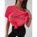 Dámské tričko 277745 korálové - Ola Voga
