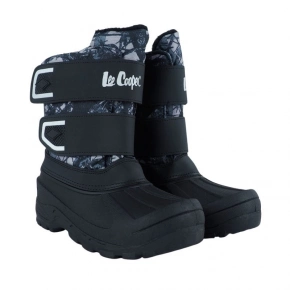 Dětské sněhové boty LCJ-25-10-3781K Černá s modrou - Lee Cooper