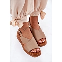 Dámské sandály ASA266-9 Quilara hnědé - Jezzi