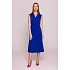 Dámské šaty áčkového střihu S410 královsky modré - Stylove