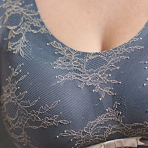 Dámská podprsenka s pěnovou výztuží 5400 grey/rose - Anita Classix Dámská podprsenka s pěnovou výztuží 5400 grey/rose - Anita Classix