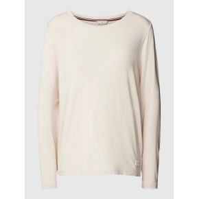 Dámské tričko UW0UW04985 ABH krémové - Tommy Hilfiger