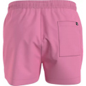 Pánské plavky SHORT DRAWSTRING KM0KM00967 TFZ růžové - Calvin Klein