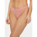 Dámská tanga 3Pack UW0UW05185 0VT ecru/černé/růžové - Tommy Hilfiger
