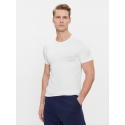 Pánské tričko 2Pack 111670 4R715 bílé/tm. modré - Emporio Armani