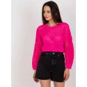 Dámský svetr BA SW 9008.35P fluo růžový - FPrice