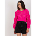 Dámský svetr BA SW 9008.35P fluo růžový - FPrice