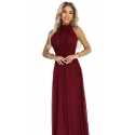 Dámské šaty 636-1 VERONICA vínové - Numoco