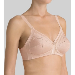 Podprsenka bez kostice Doreen + Cotton 01 N tělová - Triumph