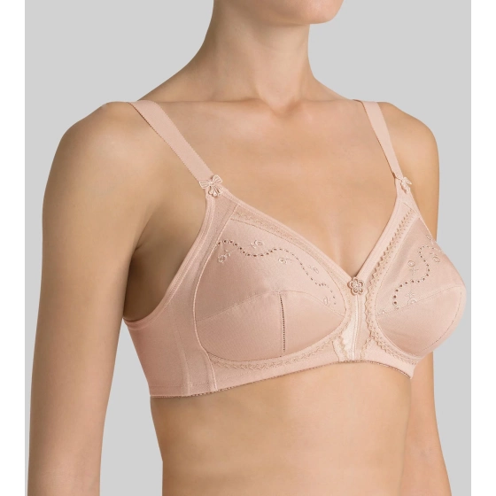 Podprsenka bez kostice Doreen + Cotton 01 N tělová - Triumph