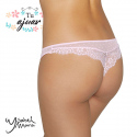 Tanga 19220 pastelově růžová - Ysabel Mora