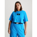 Dámský top QS6946E CC4 modré - Calvin Klein