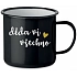 DĚDA VÍ VŠECHNO - černý plecháček 350 ml