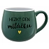 HEZKÝ DEN MILÁČKU - zelený keramický hrníček 300 ml