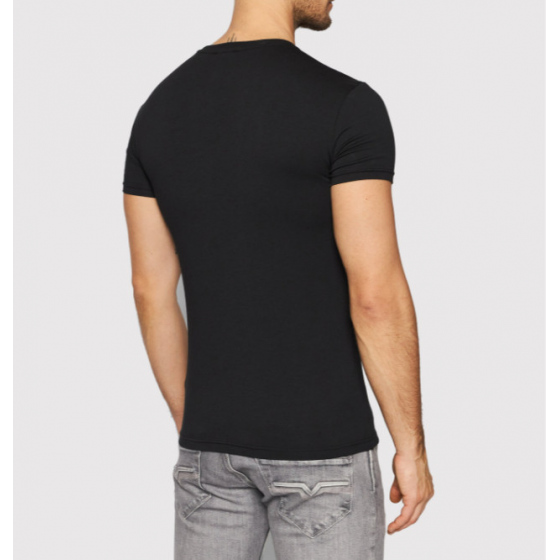 Pánské triko 111035 1A729 - 00020 - Černá - Emporio Armani