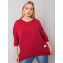 Bavlněná plus size mikina 6872 - FPrice