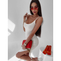 Dámské šaty 279064 ecru - Ola Voga