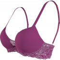 Dámské podprsenka LIFT DEMI 000QF6394EVID fialová - Calvin Klein