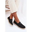 Dámské espadrilly 13659 černé - Vinceza