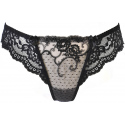 Dámské tanga Brasiliana V-10515 černé - Axami
