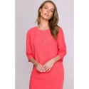 Dámské šaty S394 Korálová - Stylove