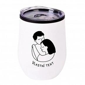 Personalizovaný termohrnek "BOWL" - pár v objetí 