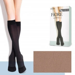 Dámské podkolenky Classic Ula C 2101 60 den - Fiore