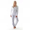 Dámské teplé pyžamo Flora 6456 - Vestis