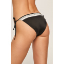 Spodní díl plavek KW0KW00650-BEH černobílá - Calvin Klein