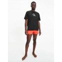 Pánské tričko KM0KM00757 - BEH černá - Calvin Klein