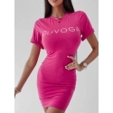 Dámské šaty 277797 fuchsiové - Ola Voga