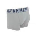 Pánský set trička a boxerek 111604 4R516 05543 šedý - Emporio Armani